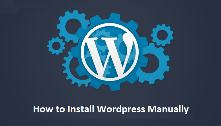 how to install wordpress manually